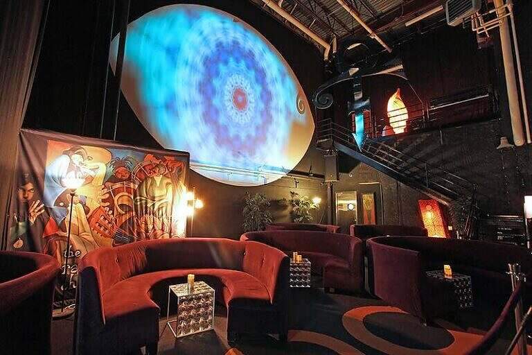Shot of NPG Music Club Room at Paisley Park