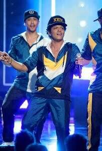 Bruno Mars performs at the AMAs