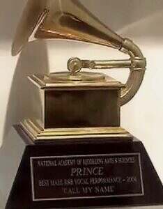 Prince's Grammy for "Call My Name" 2004