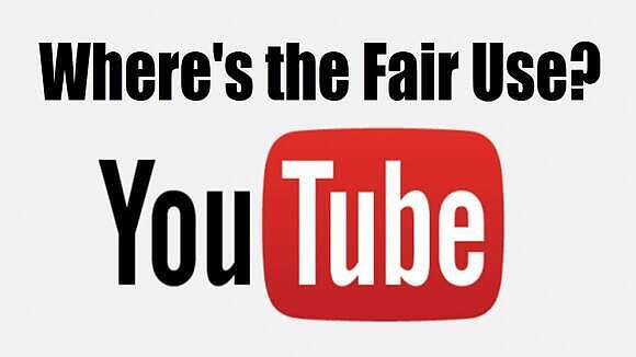 Where's the Fair Use? YouTube