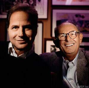 Lenny Waronker and Mo Ostin, the top execs at WB Records who signed Prince to the label in 1977