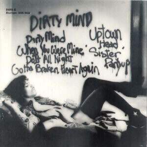 Back cover of Prince's 1980 album, "Dirty Mind"