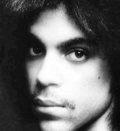 Closeup photo of Prince in 1980