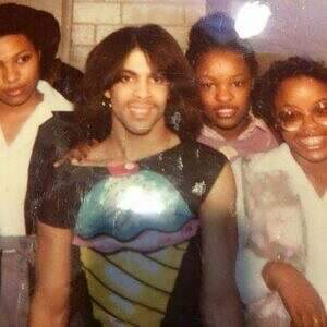 Prince meeting fans on the 1980 "Prince" Tour