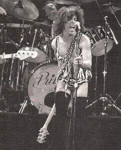 Prince performing on The "Prince" Tour of 1980, opening for Rick James and the Stone City Band