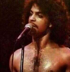 Prince performing on The "Prince" Tour of 1980, opening for Rick James and the Stone City Band