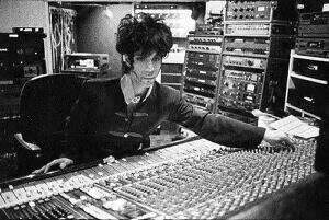 Prince in his home studio in 1993