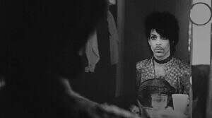Prince in the mirror in 1983