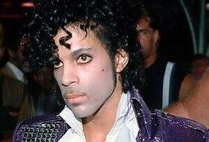 Prince at the "Purple Rain" movie premiere in 1984