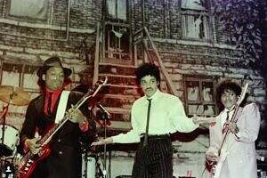 The Time on the "1999" tour with Prince and Vanity 6
