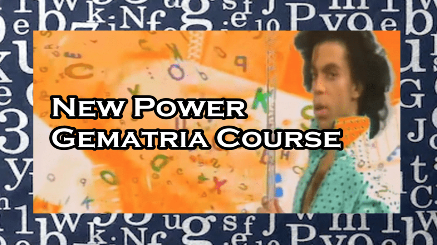 "New Power Gematria Course" Online Course
