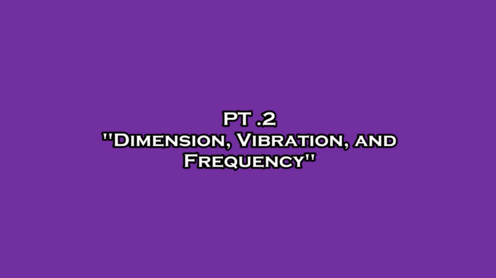 "Prince's Spiritual Life and Journey" Pt. 2: "Dimension, Vibration, and Frequency"
