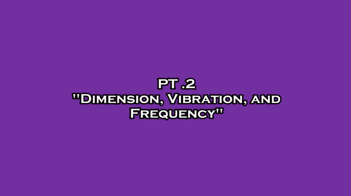 "Prince's Spiritual Life and Journey" Pt. 2: "Dimension, Vibration, and Frequency"