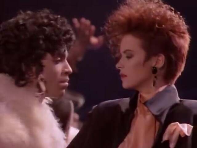 Prince and Sheena Easton sing "U Got the Look" in 1987
