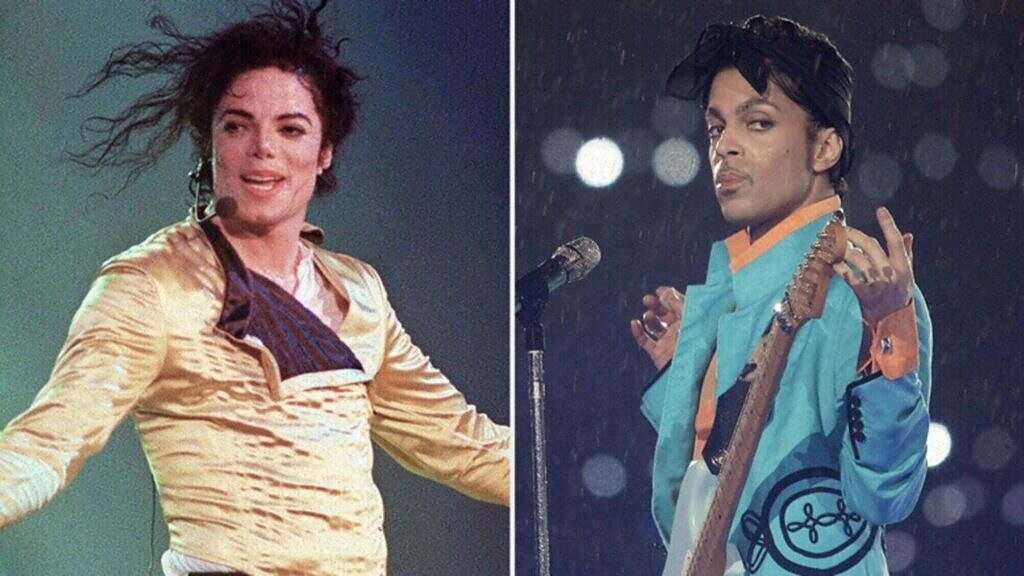 Prince and Michael Jackson