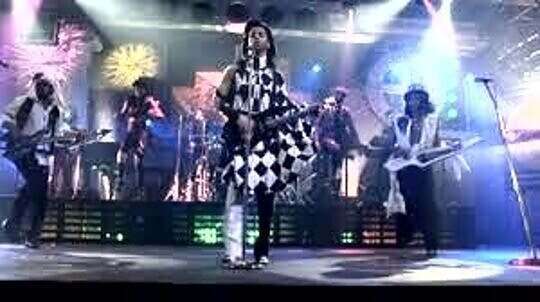 Prince and his band, "The New Power Generation" in "Graffiti Bridge"