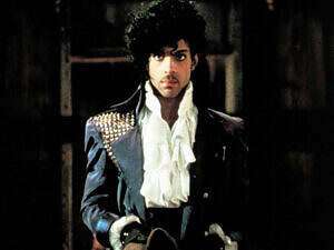 Prince in a deleted scene from "Purple Rain"