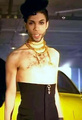Prince in the "Sexy MF" video, 1992