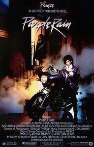 "Purple Rain" Movie Poster, 1984