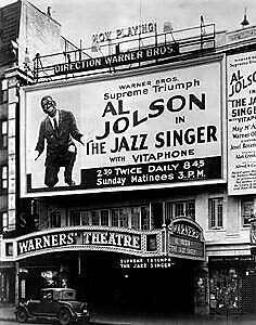 "The Jazz Singer" premiere in 1927