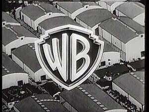 Warner Brothers Logo over Warner Brothers Studios