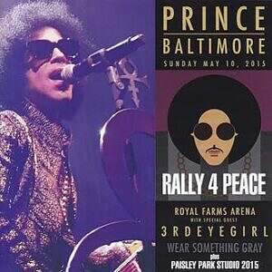 Poster for Prince "Baltimore Rally 4 Peace"