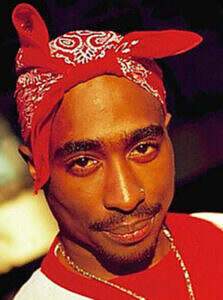 Rapper Tupac Shakur 1992