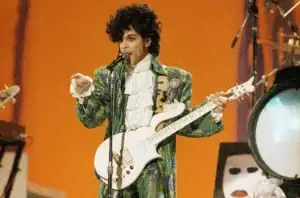 Prince & The Revolution performing "Purple Rain" at the American Music Awards in 1985