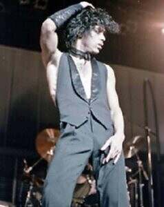 Prince onstage in 1981