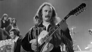 David Crosby of "Crosby, Stills, Nash, and Young"