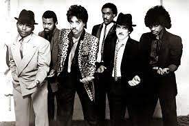 The Time: Terry Lewis, Jimmy Jam, Morris Day, Jellybean Johnson, Monte Moir, and Jesse Johnson