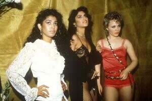Vanity 6 before a show