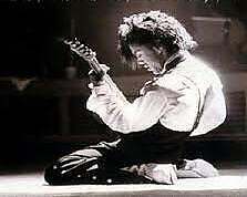 Prince on guitar 1981