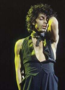 Prince onstage 1981