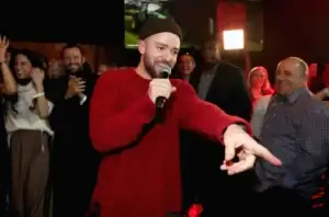 Justin Timberlake at his album listening party event, Paisley Park February 1, 2018