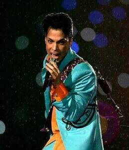 Prince in the rain, Super Bowl 41 halftime show