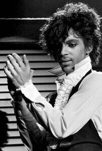 Prince onstage, "1999" tour