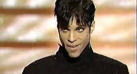 Prince at the AMAs, January 1995