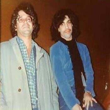 Steve Fargnoli and Prince in 1980