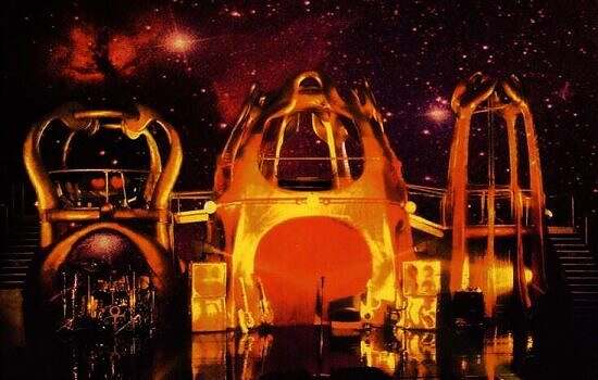 The "Endorphinmachine" stage set 1995 tour